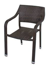 Mit billiger.de vergleichen & günstig kaufen! 4x Garden Pleasure Stapelstuhl Alu Garten Stuhl Sessel Mobel Rattan Optik Ebay
