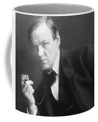 Clarence Darrow Portrait Coffee Mug by War Is Hell Store