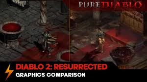 Diablo 2 vs diablo 2 resurrected graphics. Diablo 2 Resurrected Graphics Comparison Footage Youtube