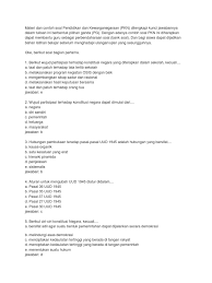 Untuk lebih jelasnya dibawah ini diberikan beberapa contoh soal cause and effect dan jawabannya. Contoh Soal Pilihan Ganda Pkn Tentang Kedaulatan Jawabanku Id