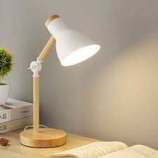 Often, that means having a comfortable desk and chair, but proper task lighting is just as important as. Domed Metal Rotatable Desk Light Modernist 1 Head White And Wood Reading Lamp For Study Room Lamp Study Table Lamp Desk Lamp Design