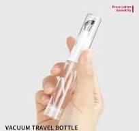 5/10/15ml Empty Travel Cosmetic Airless Eye Cream Bottle with Portable  Metal Tip Head Luxury Plastic Container Flat Applicator - AliExpress