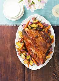 Glazed roast ham with cloves,sparkling wine and. 35 Best Christmas Ham Recipes 2020 How To Cook A Christmas Ham Dinner