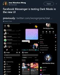 Como sabemos, facebook ha estado trabajando durante mucho tiempo para traer el modo oscuro a esa plataforma. El Modo Oscuro Estaria Por Llegar A Facebook Messenger Revista Estrategia Negocios