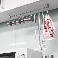 Now this looks like a perfect idea to get a wardrobe cabinet in your bedroom. Amazon Com Homfa Kitchen Rail Rack Wall Mounted Utensil Hanging Rack Stainless Steel Hanger Ho Kitchen Rails Stainless Steel Kitchen Utensils Pot Rack Hanging