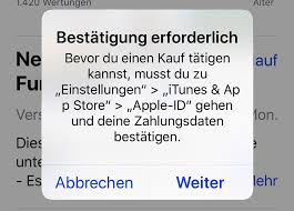 App Store Die Zahlungsdaten Bestatigen Endlosschleife Unterbrechen Iphone Ticker De