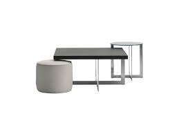 Coffee table round trevi molteni tnr3. Italian Coffee Table With Retractable Pouf Domino Molteni C
