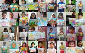 Download dan print 6000 buku mewarnai buat anak. Pandemi Covid 19 Gadai Mas Dki Ajak Anak Nasabah Untuk Lomba Mewarnai Di Rumah Gadai Mas