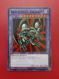 Yugioh Set Black Skull Dragon Summoned Skull Red Eyes B. Dragon  Polymerization | eBay