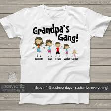 Download Fathers Day Shirt Stick Figure Family And Grandpa Men S T Shirt