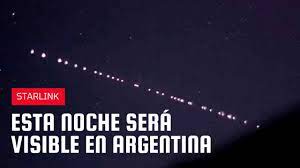 La llamativa fila de satélites se verá hoy a partir de las 20.51 mirando al no (noroeste) cuando alcancen 10 grados de altura. Que Dia Se Vera Starlink El Tren De Satelites De Musk