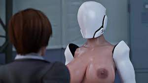 Hentai 3D Mass Effect: Futa Machine Fucks Her Owner 