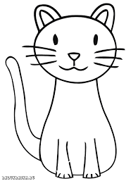 Dibujos De Gatos Para Colorear E Imprimir Gatito Para Colorear Dibujos De Gatos Pinturas De Gato