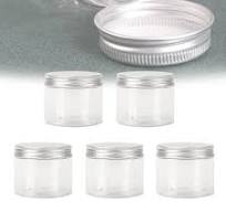 Amazon.com: 5Pcs Empty Clear PET Bottles with Screw Aluminum ...