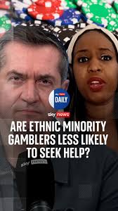 While people from ethnic minorities are less likely to gamble than their  white counterparts