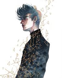 Bit Of A Throwback To One Of The First Ever Males I Painted Drawing Guys Is Still So Rare F Watercolor Portrait Painting Surreal Portrait Watercolor Artist