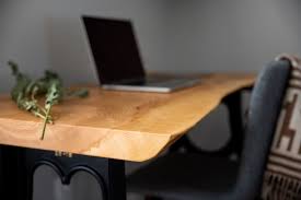 Browse wood office desks at staples and shop by desired features or customer ratings. Buy Hand Crafted Live Edge Desk Oak Computer Desk Slab Desk Handmade Office Desk Solid Wood Desk With Metal Legs Made To Order From Brick Mill Craft Furniture Custommade Com