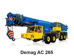 55 Systematic Demag Ac 265 Crane Load Chart