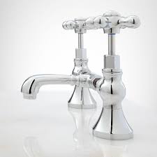 monroe bridge bathroom faucet cross