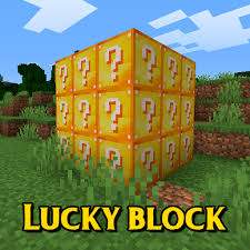 Add gold blocks to your minecraft pe game New Lucky Blocks For Minecraft Apps On Google Play