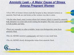 The leaking of amniotic fluid can increase the risk of infection to both mother & baby. Ppt Common Sense Ltd Israeli Uk Healthcare Opportunities 2008 Powerpoint Presentation Id 877075