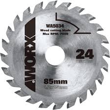 Check spelling or type a new query. Worx Tct Circular Saw Blade 85 X 15mm X 24t