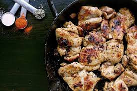 You can, but it's not necessary for this recipe. Pan Fried Chicken Thighs Mama Bear S Cookbook