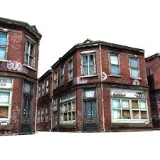 Free Realistic Old Building 3d Model House 3d Model Old Building Abandoned Houses