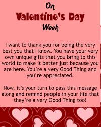 Let us count the ways and share our best ideas to show you care. My Valentine S Day Message For You Good Things Going Around