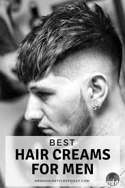Firm enough to keep your hair in place all day, but pliable enough for an easy, natural look. 10 Best Styling Hair Creams For Men 2021 Guide Hair Cream Cool Hairstyles Mens Hairstyles