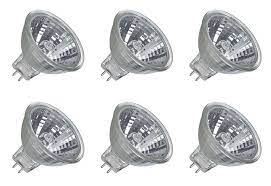 12 volt 20w halogen light bulb mr16 spot lamp replacement bi pin gu5 3 6 pack lowvoltage energysaving light l halogen light bulbs bulb halogen lighting