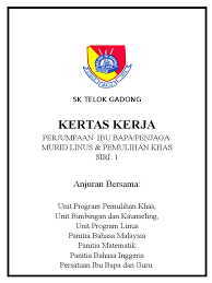 Bertindak sebagai setiausaha jawatankuasa program pemulihan khas serta menjadi ahli jawatankuasa kurikulum sekolah dan. Kertas Kerja Program Pemulihan Khas