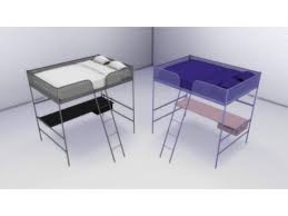 Sims4 Cc Kkb Ikea Tuffing Loft Bed Banking Banking Ikea V 2020 G Mebel Dom Simsov Sims