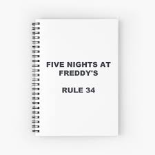 Five Nights at Freddys Rule 34 Journal for Sale by rideroffice | Redbubble