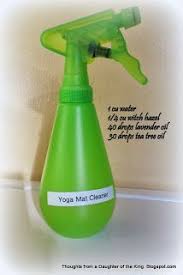 Easy Yoga Mat Cleaner Yoga Mat Cleaner Easy Yoga Yoga Mat