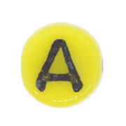 Free vector icons in svg, psd, png, eps and icon font. Letter Fancy Glass Beads 7300 6mm Yellow