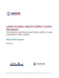 Supply chain assessment & strategy examples one way to think of this is using the balance of operational effectiveness and responsiveness, and below are six examples. National Supply Chain Assessment Brief Template Usaid Global Health Supply Chain Program