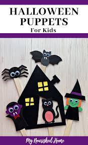 Gather Your Craft Supplies And Make These Fun Halloween Puppets For Kids Get Ready For Hours O In 2020 Puppets For Kids Halloween Crafts For Kids Halloween Diy Crafts