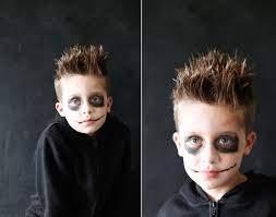 Halloween Frisuren Fur Kinder Idee Fur Jungs Fur Zombie Vampir Oder Werwolfkostum Halloween Kostume Kinder Halloween Frisuren Halloween Kinder
