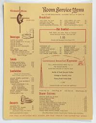 1960 S Vintage Menu Glenwood Manor Motor Hotel Overland Park Kansas Vintage Menu Diner Menu Menu