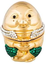 Humpty Dumpty Pill Box Humpty Dumpty Pill Boxes Gold Tone Metal