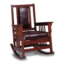 Living Room Chairs Mission Style Furniture Traditional Rocking Chairs Wood Rocking Chair