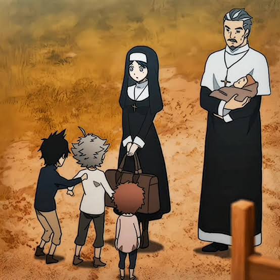 Father Orsi and Sister Lily