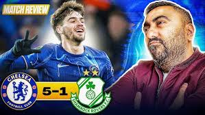 MARC GUIU HAT-TRICK DESTROYS SHAMROCK!! !! Chelsea 5-1 Shamrock Rovers  MATCH REVIEW