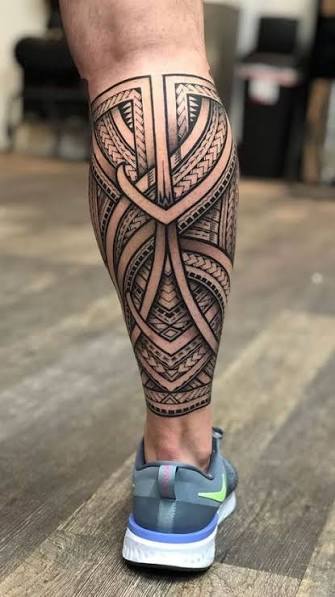 Celtic Calf Tattoo