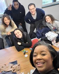 BTS with part of our Moxie talent