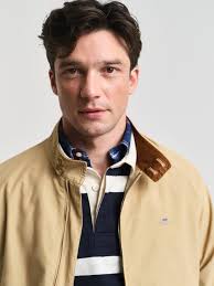 GANT Cotton Harrington Jacket, Oak Beige