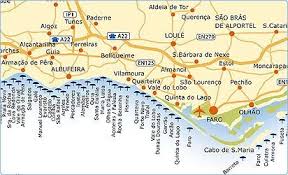 This map represents the master plan of the town of faro. Algarve Beaches Beach Holidays In Portugal Villas To Rent Algarve Algarve Portugal Beach Portugal Holidays