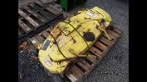 Hello, john deere l 130 48 tractor. New 46 Mower Deck For The John Deere 210 Youtube