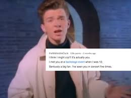 A few years ago rick astley surprised the world (and himself) with the release of his smash hit album, 50. 9edpfukfi9j4 M